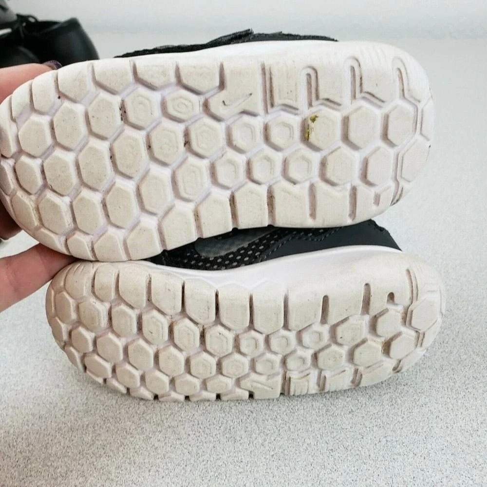 Nike Kids Flex Experience 4 749810-001 Black‎ Low Top Sneaker Shoes Size 6C